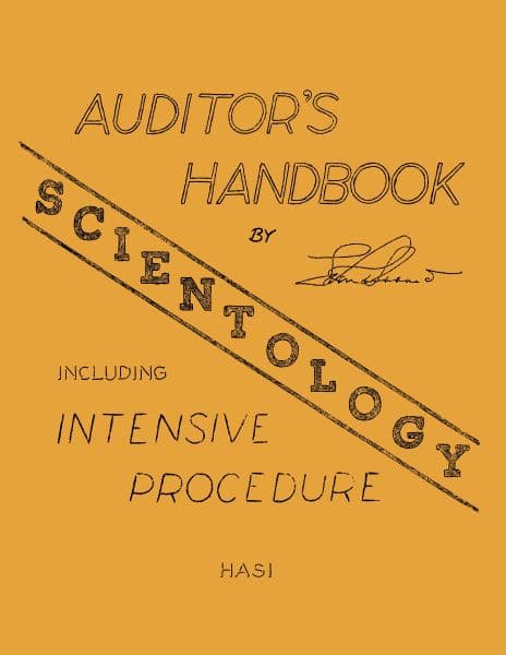 Auditors Handbook including Intensive Procedure — free PDF book to download by L. Ron Hubbard (LRH)