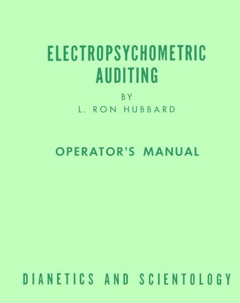 Electropsychometric Auditing — free PDF book to download by L. Ron Hubbard (LRH)