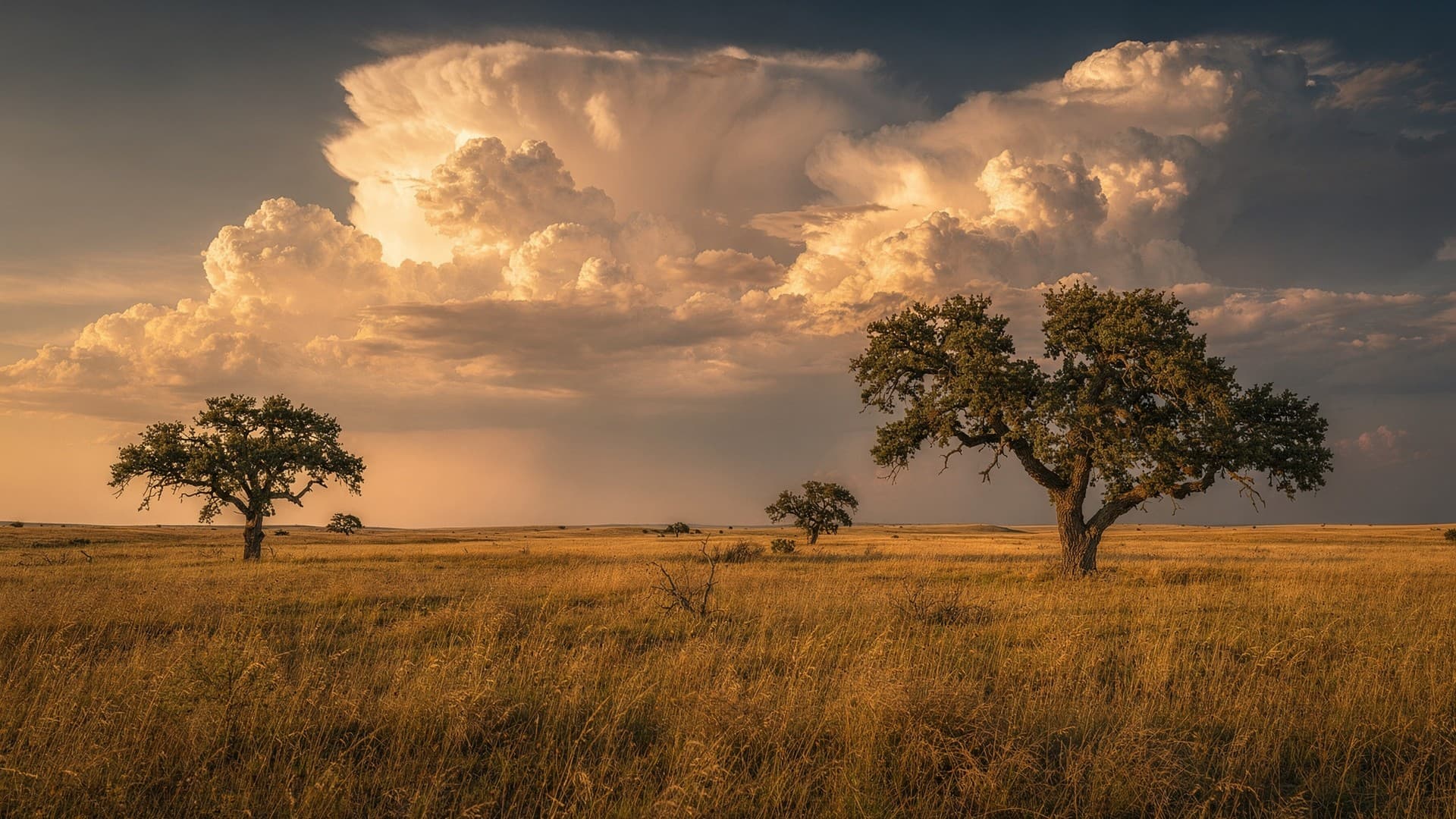 A sunlit path crossing open Great Plains grassland toward the horizon, symbolizing the independent Scientology movement's open road to spiritual freedom